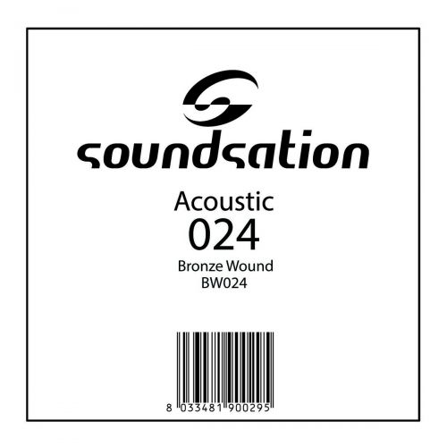 0 SOUNDSATION - Corde per chitarra acustica serie SAW - 0.24