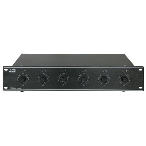 DAP-Audio - VCR-650 - 6 controller volume 100V installazione su rack 50W