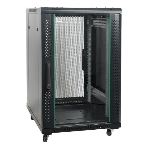 DAP-Audio - 19" Server Rack Glass Door - Rack server da 19", porta in vetro, 22 unità