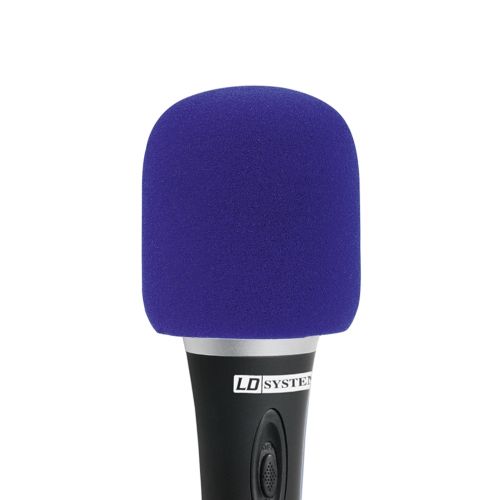 LD Systems D 913 BLU - Spugna Anti-Vento Blu per Microfoni