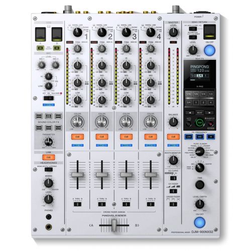 PIONEER DJM-900NXS2 White - Mixer Digitale 4 Ch Bianco