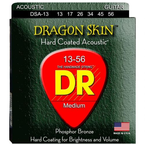 Dr DSA-13 DRAGON SKIN Corde / set di corde per chitarra acustica