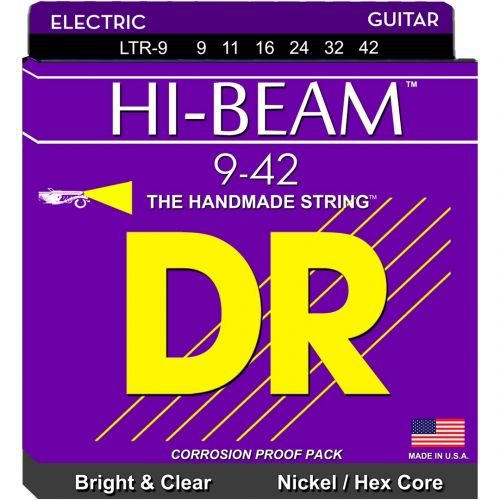 Dr LTR-9 HI-BEAM Corde / set di corde per chitarra elettrica