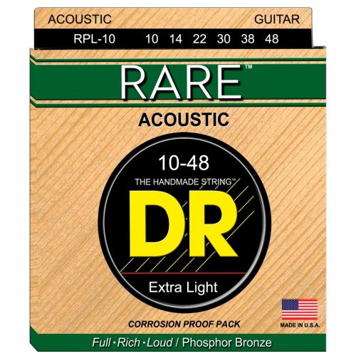 Dr RPL-10 RARE Corde per acustica