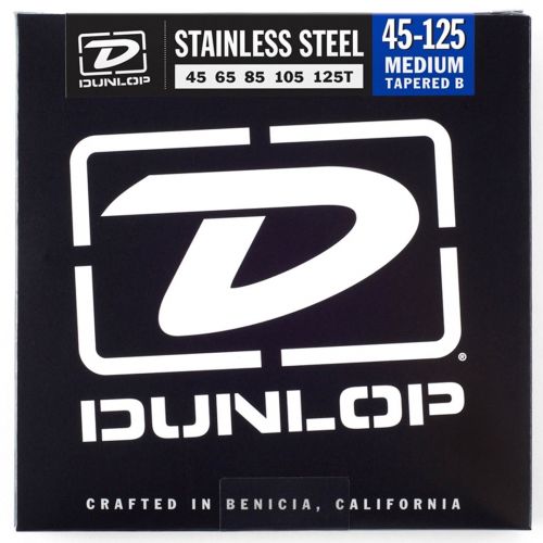 0 Dunlop - DBS45125T Stainless Steel Tapered Set/5