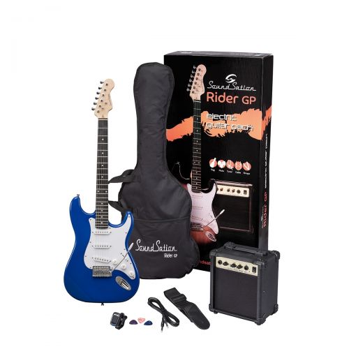 0 SOUNDSATION RIDER GP TB - Guitar Pack Elettrico - Tropical Blue