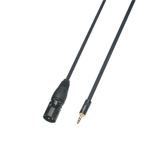 0 SOUNDSATION WM-MJXLRM30 - Cavo Adattatore Wiremaster Mini Jack Stereo 3.5 - XLR Maschio / 3 Mt