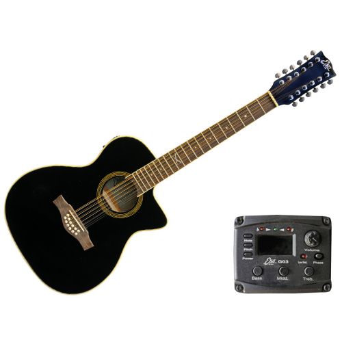 EKO NXT 018 CW XII Eq Black chitarra elettrificata