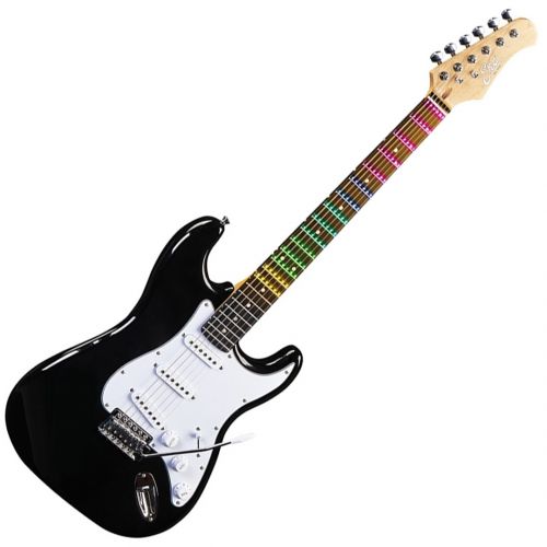 Eko Guitars S-300 Black Visual Note