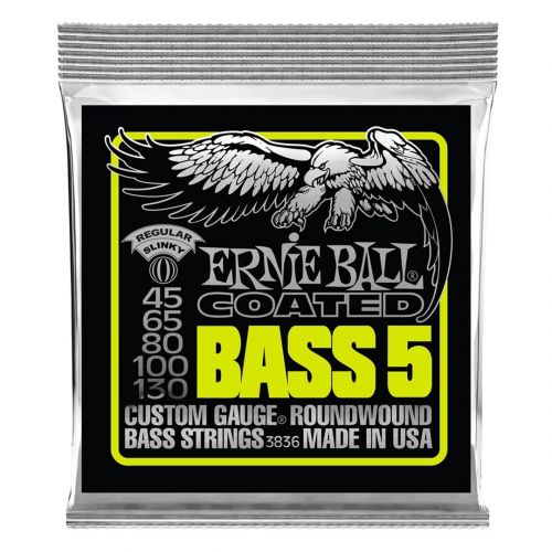 0 ERNIE BALL - 3836 - Regular Slinky Bass 5 Coated