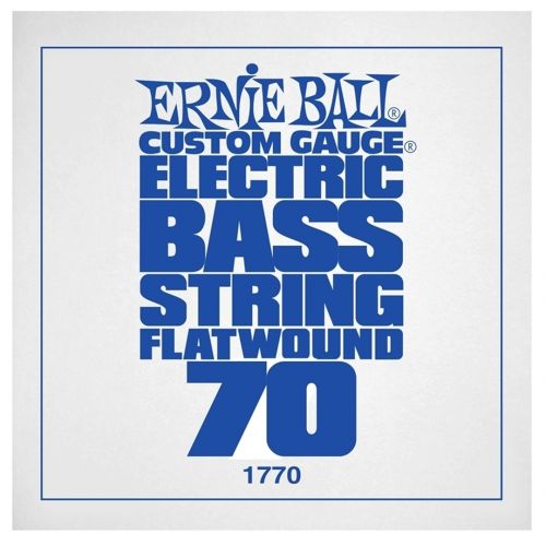 Ernie Ball - 1770 Steel Flatwound Bass .070