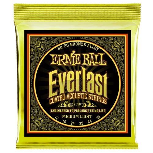 Ernie Ball 2556 Everlast 80/20 Medium Light 012-054
