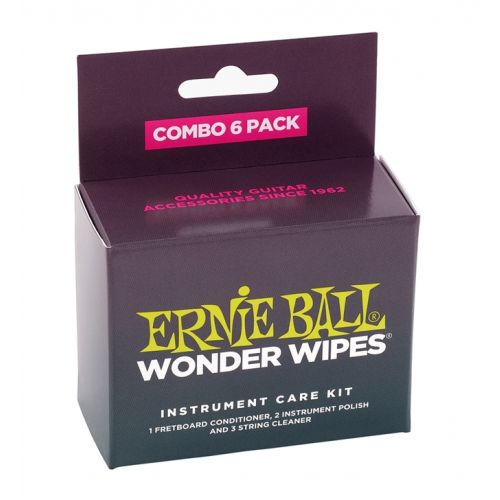 Ernie Ball Wonder Wipes Combo (6 pezzi)