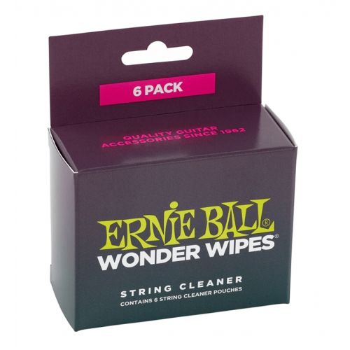 Ernie Ball Wonder Wipes String Cleaner (6 pezzi)