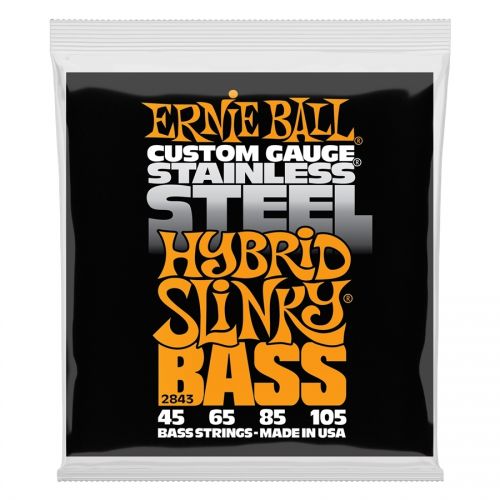 Ernie Ball 2843 Stainless Steel Hybrid Slinky Bass