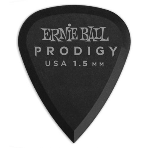 Ernie Ball P09199 Prodigy Black - 6 Plettri 1.5mm