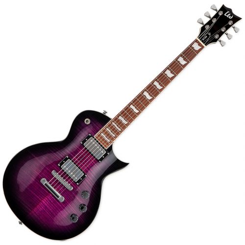 ESP LTD EC-256FM See Thru Purple Sunburst - Chitarra Elettrica Tipo LP