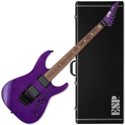 ESP LTD KH-602 Purple Sparkle - Chitarra Elettrica Double Cut Kirk Hammett Signature