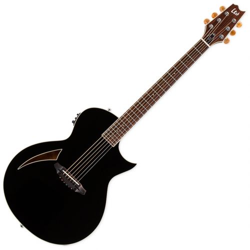 Chitarra Elettroacustica Nera ESP LTD TL-6 Black