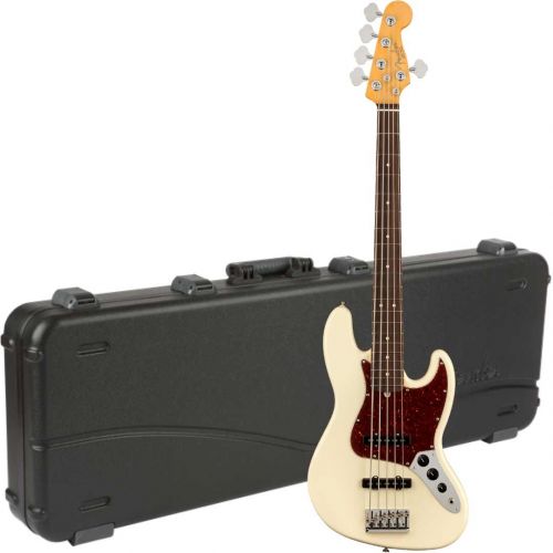 Fender American Professional II Jazz Bass V RW Olympic White