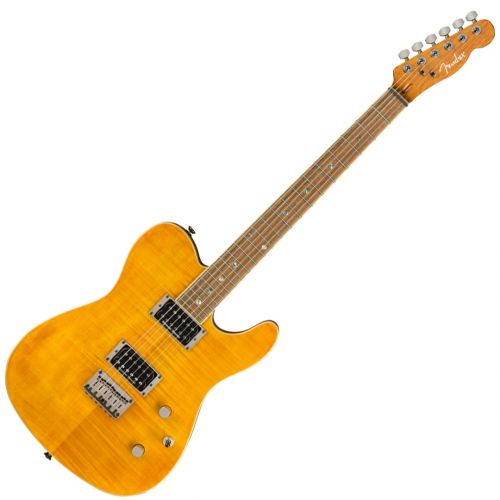 Fender Custom Tele FMT HH Laurel Fingerboard Amber LTD