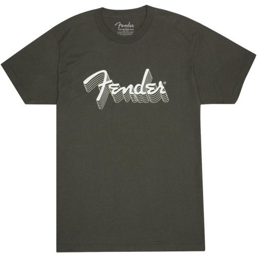 Fender Fender Reflective Ink T-Shirt Charcoal XL