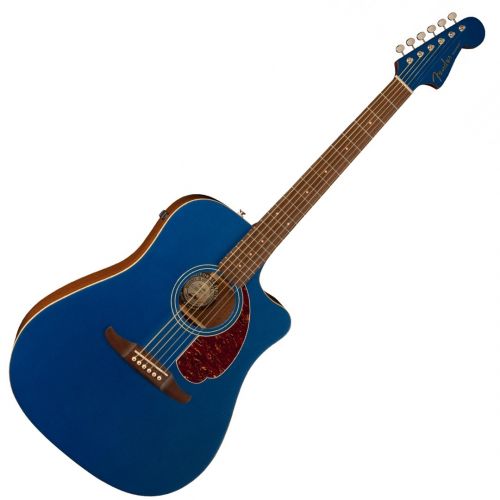 Fender Redondo Player, Walnut Fingerboard, Tortoiseshell Pickguard, Lake Placid Blue