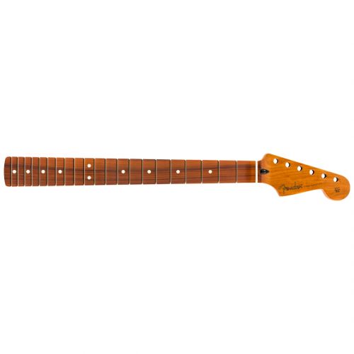 0 FENDER Roasted Maple Stratocaster Neck 21 Narrow Tall Frets 9.5 Pau Ferro C Shape