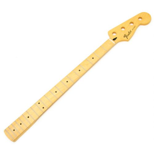 0 FENDER Standard Series Jazz Bass Neck 20 Medium Jumbo Frets Maple