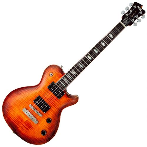 FGN EFL-FM-R Vintage Violin - Chitarra Elettrica Single Cut con Astuccio