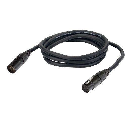 DAP-Audio - FL81 - XLR/M 4p. > XLR/F 4p. - 6mtr, con connettori Neutrik