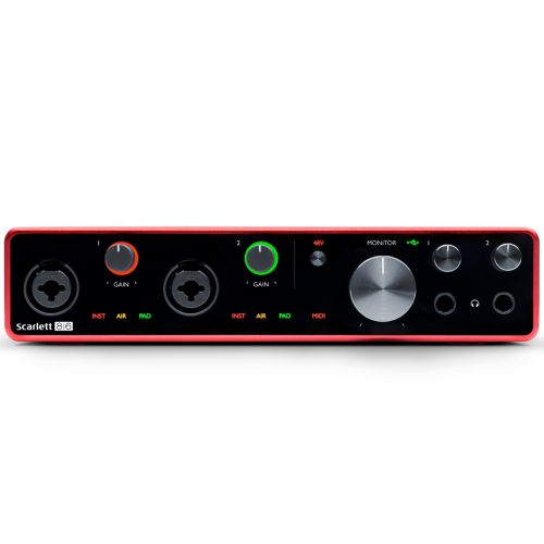 Focusrite Scarlett 8i6 3rd Gen - Interfaccia Audio MIDI/USB 8in/6out