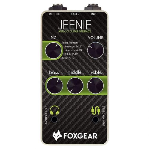 FOXGEAR JEENIE - Pedale simulatore di amplificatore