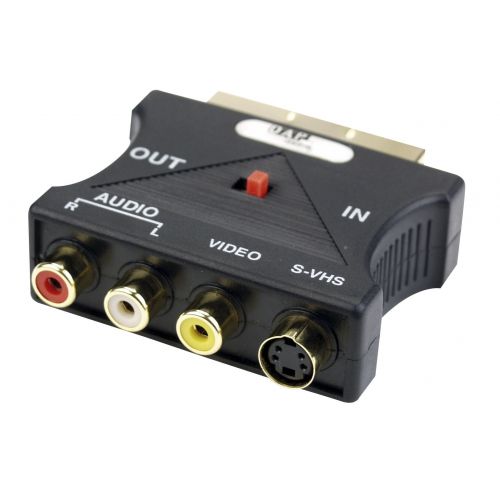 DMT - FV10 Scart adapter - Adattatore di trasmissione multipla video ingresso e uscita