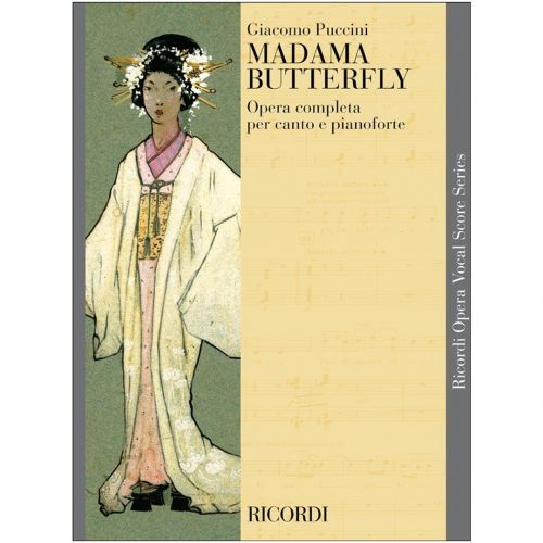 1 G. Puccini Ricordi Madame Butterfly Spartito per Canto e Pianoforte