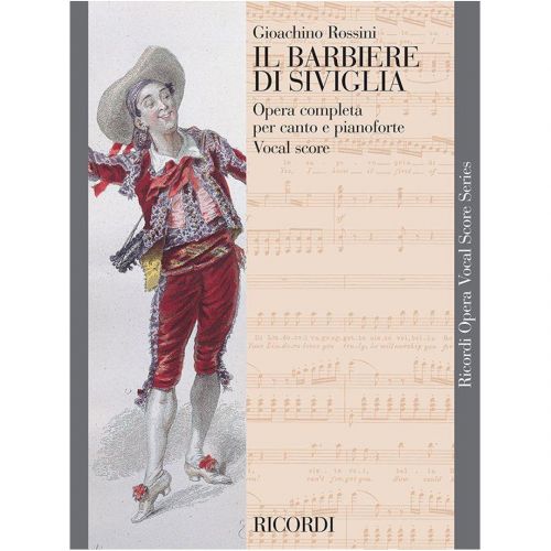 1 G. Rossini Ricordi Il Barbiere di Siviglia Spartito Canto e Pianoforte