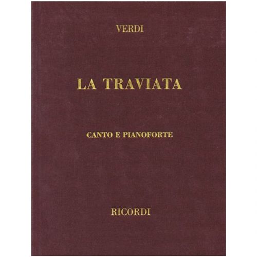 1 G. Verdi Ricordi La Traviata Edizione Tradizionale Canto e Pianoforte
