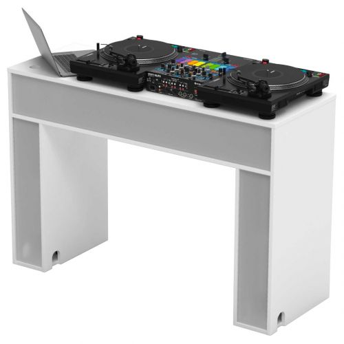 Glorious Modular Mix Station White - Tavolo Bianco in Legno per DJ