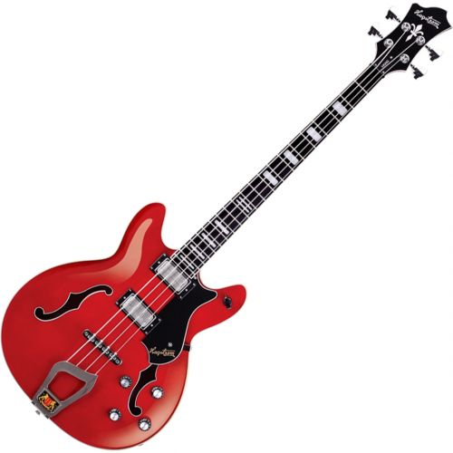 Hagstrom Viking Bass Wild Cherry Transparent