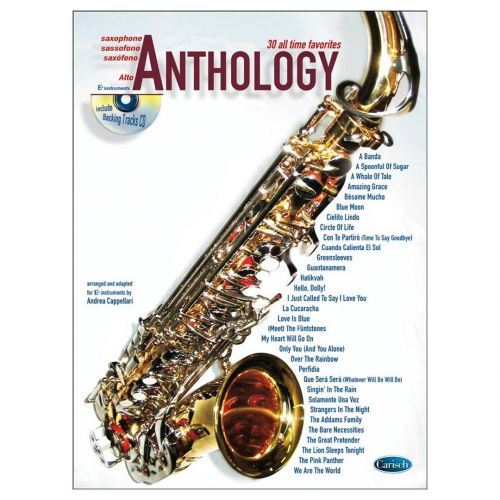Hal Leonard Ed. Carishch Anthology Alto Saxophone Vol. 1 Libro di Spartiti + Cd