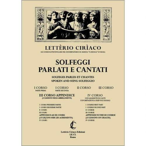 Hal Leonard Solfeggi Parlati e Cantati 3 Corso Appendice