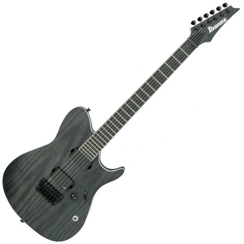 Chitarra Elettrica per Metal Iron Label Ibanez FRIX6FEAH Charcoal Stained Flat