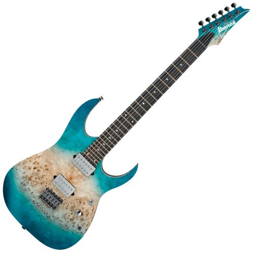 Ibanez RG1121PB Caribbean Islet Flat - Chitarra Elettrica Premium con Borsa