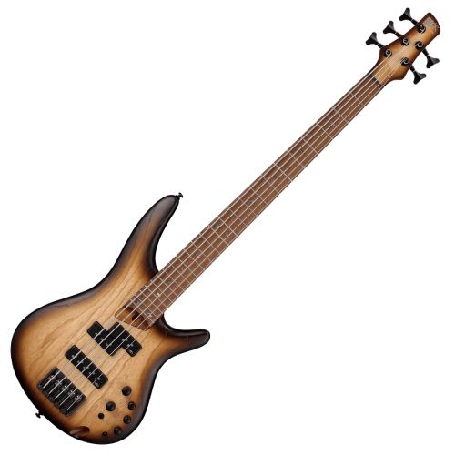 Ibanez SR655E Natural Browned Burst Flat - Basso Elettrico 5 Corde