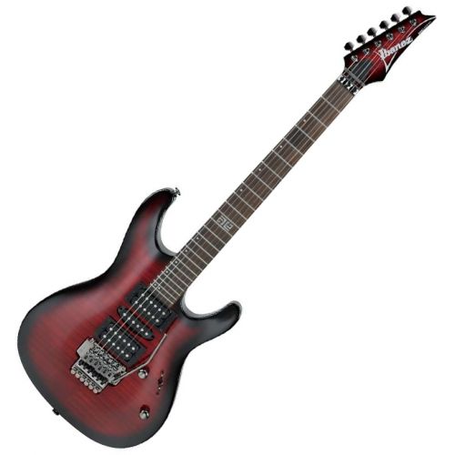 Ibanez KIKOSP2 Transparent Red Burst - Chitarra Elettrica