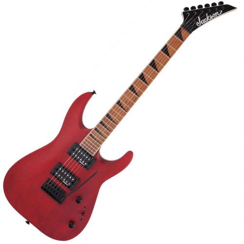 Jackson JS24 Dinky Arch Top DKAM Red Stain