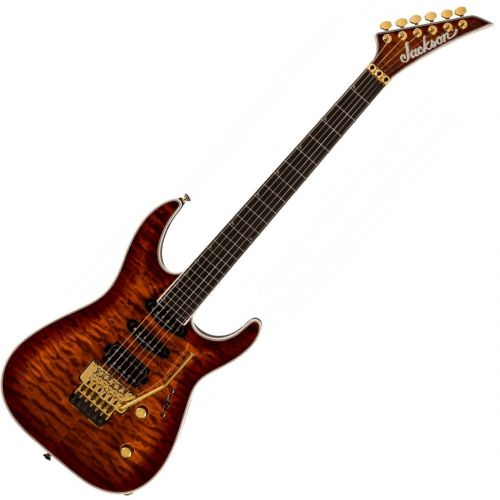 Jackson Pro Plus Soloist SLA3Q EB Amber Tiger Eye