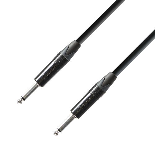Adam Hall Cables K5 IPP 0450 - Cavo Strumenti Neutrik Jack mono da 6,3 mm a Jack mono da 6,3 mm 4,5 m