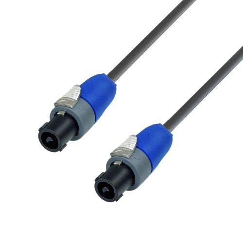 Adam Hall Cables K5 S215 SS 0200 - Cavo per altoparlanti 2 x 1,5 mm² Neutrik Speakon a 2 poli a Speakon a 2 poli 2 m