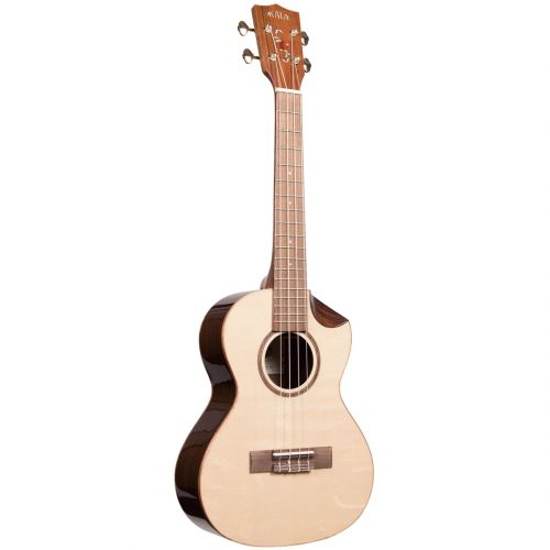 Kala KA-SPT-SC Ukulele Tenore Solid Spruce Scallop Cutaway